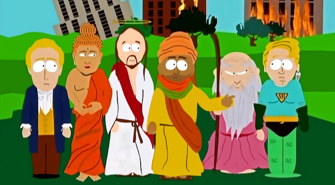 What would happen if Moses, Jesus Christ, Prophet Muhammad, Gautama Buddha, Confucius, Lord Rama meet at one place?